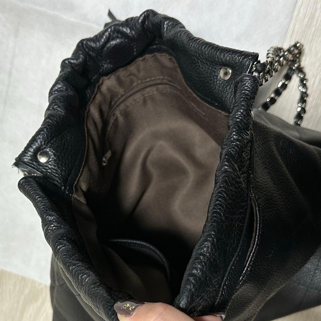 【美品】HAYNI ヘイニ barmed バルメド チェーンショルダーバッグ