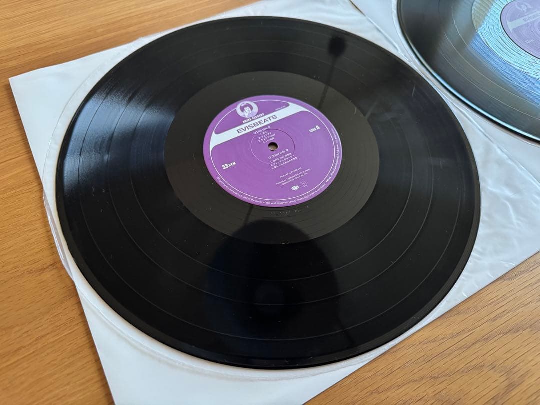 EVISBEATS ひとつになるとき　レコード 2LP レア 美品