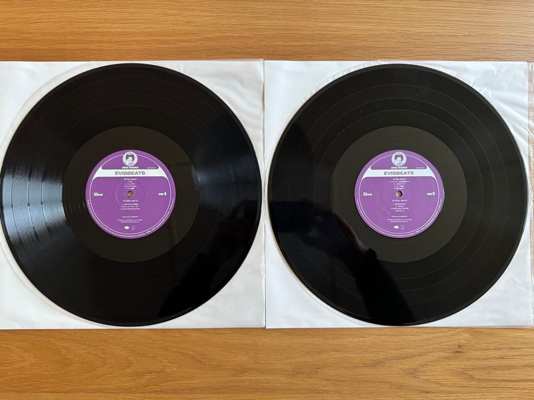 EVISBEATS ひとつになるとき　レコード 2LP レア 美品