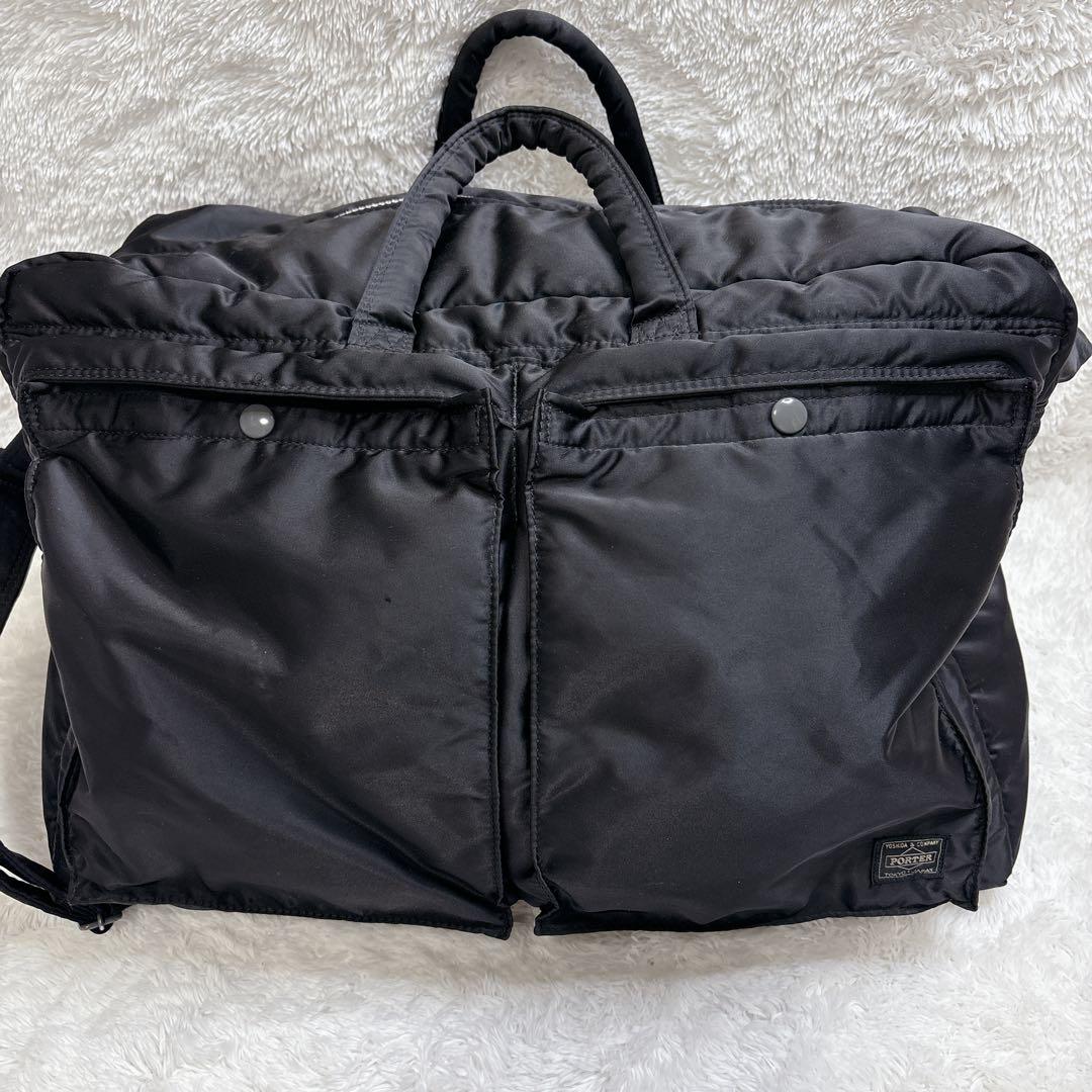 【希少】PORTER タンカー ボストンバッグ 2way ブラック