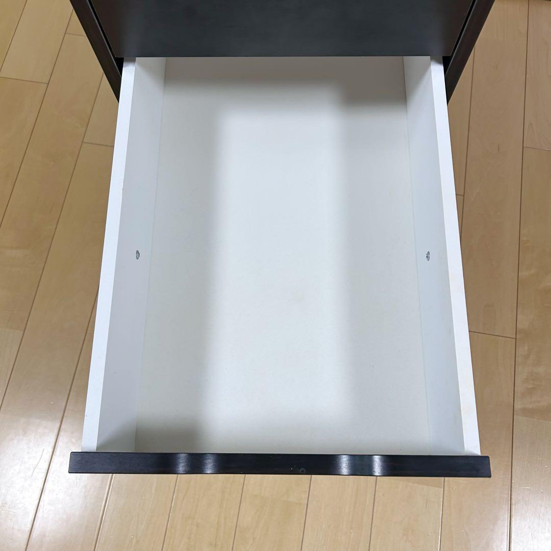 【美品】IKEA イケアALEX アレクス 引き出しユニット　ブラックブラウン