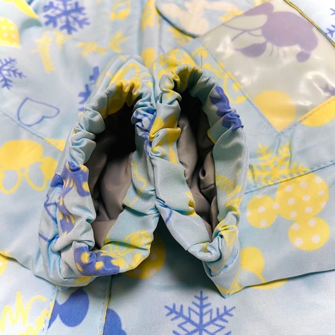 【双子/お揃い】ディズニースキーウェア 110cmハローキティグローブ2セット