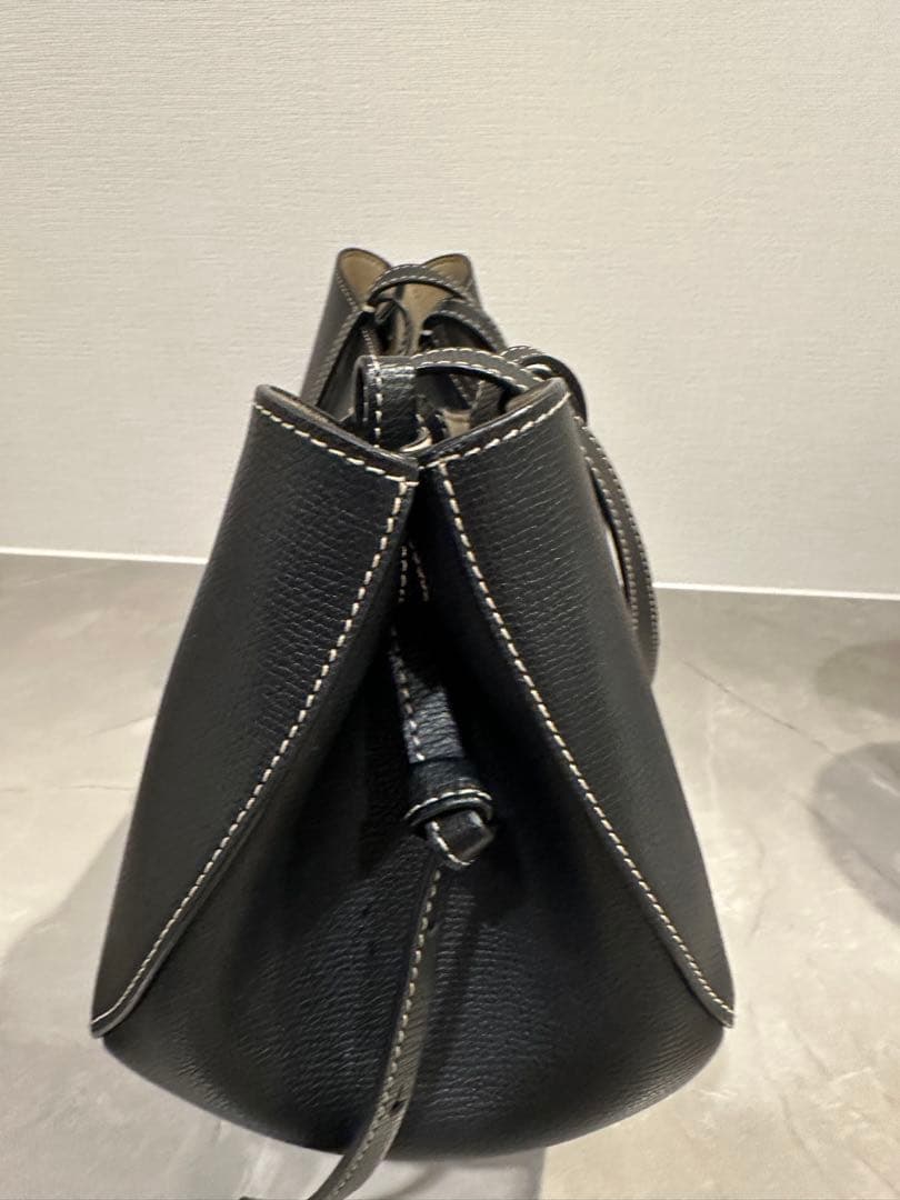 POLÈNE ブラック トートバッグ