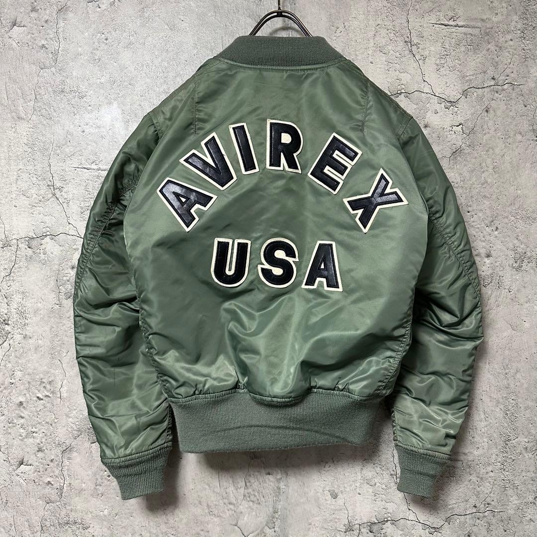 【超人気◎】AVIREX　フライトジャケット　MA-1　美品　完売モデル◎