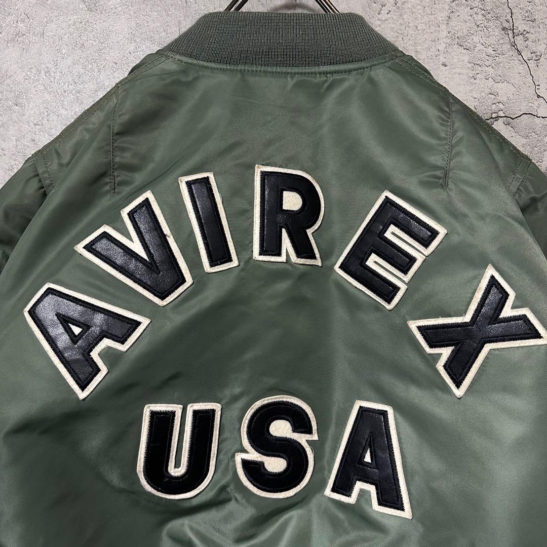 【超人気◎】AVIREX　フライトジャケット　MA-1　美品　完売モデル◎