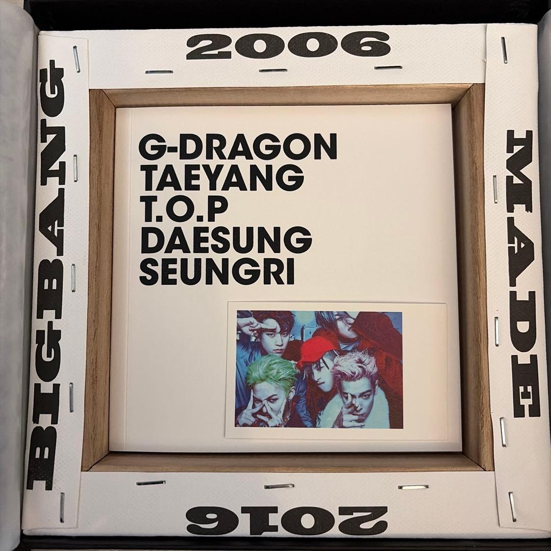 BIGBANG MADE(歌詞カード韓国版)　メンバーポストカード付き