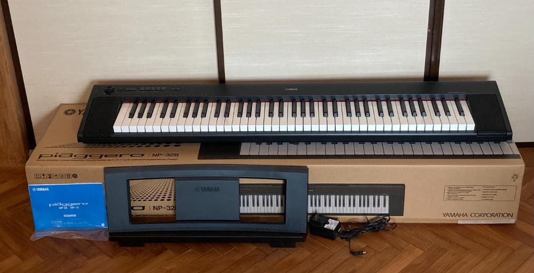 新品未使用 YAMAHA piaggero NP-32B 黒 生産終了品