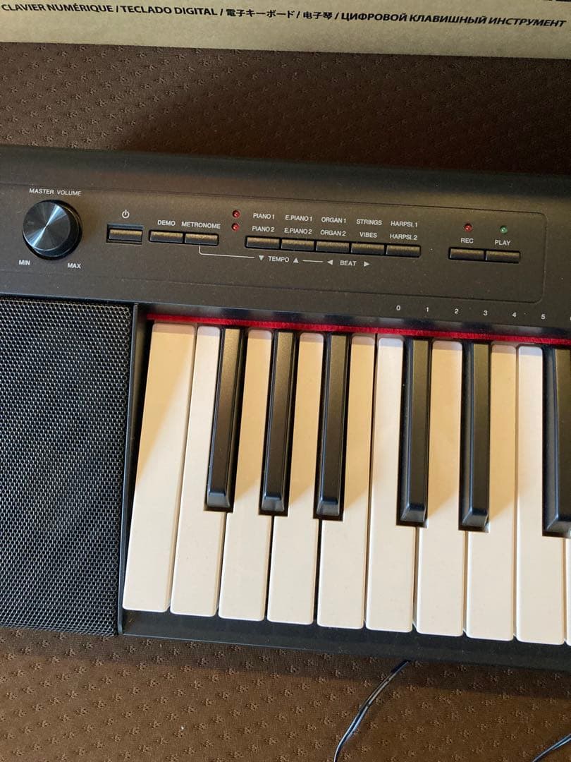 新品未使用 YAMAHA piaggero NP-32B 黒 生産終了品