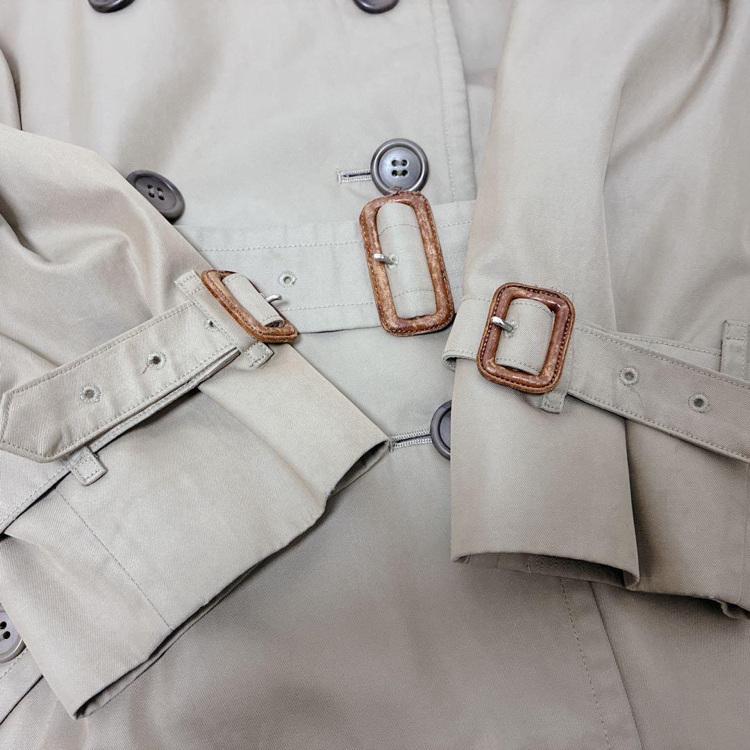 【白タグ】Burberrys バーバリー トレンチコート ノバチェック ベルト付