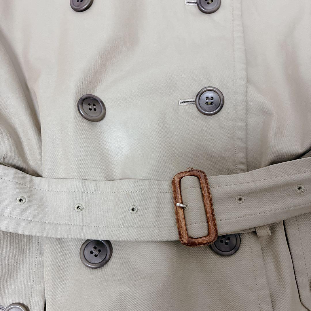 【白タグ】Burberrys バーバリー トレンチコート ノバチェック ベルト付