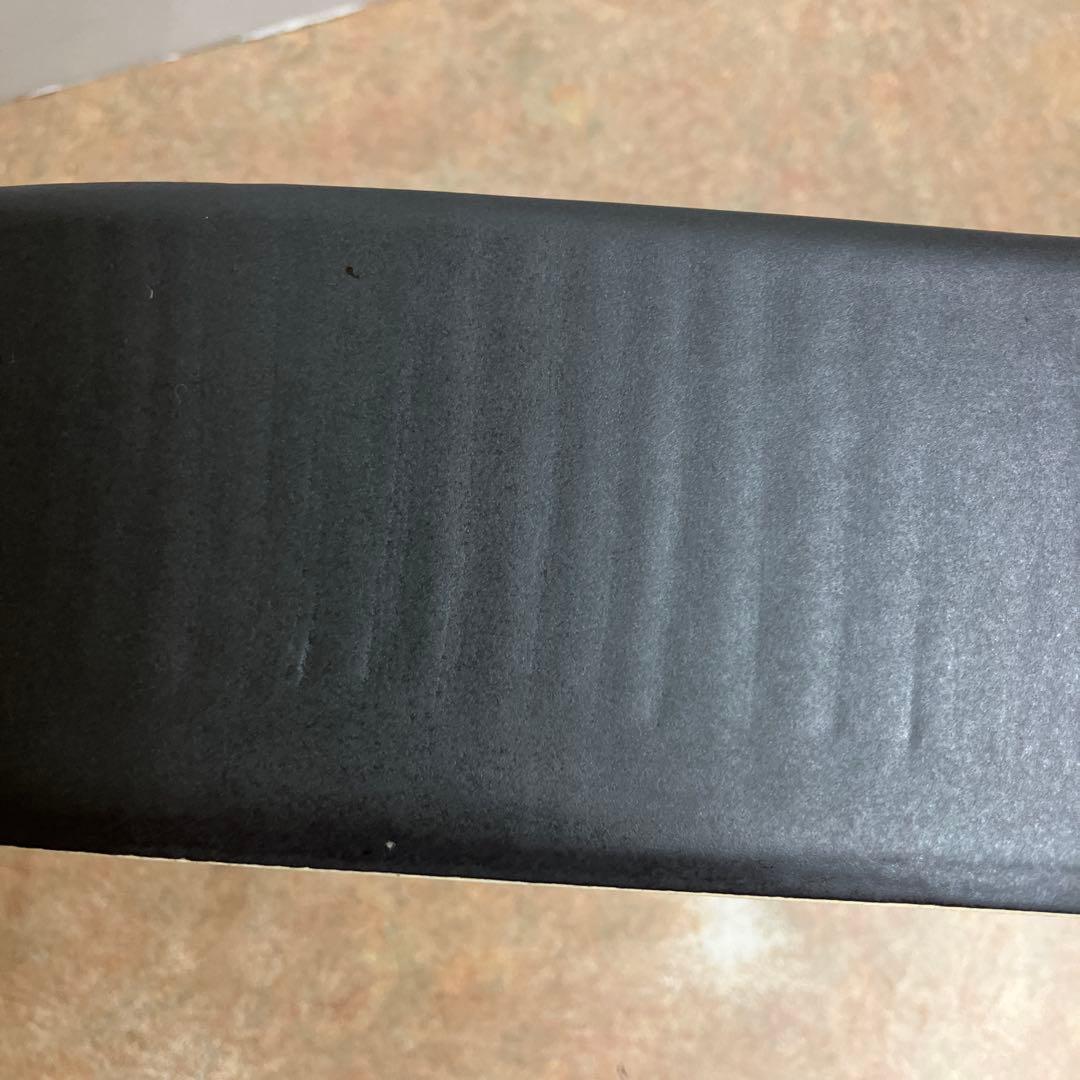 信楽焼楕円形花器水盤黒