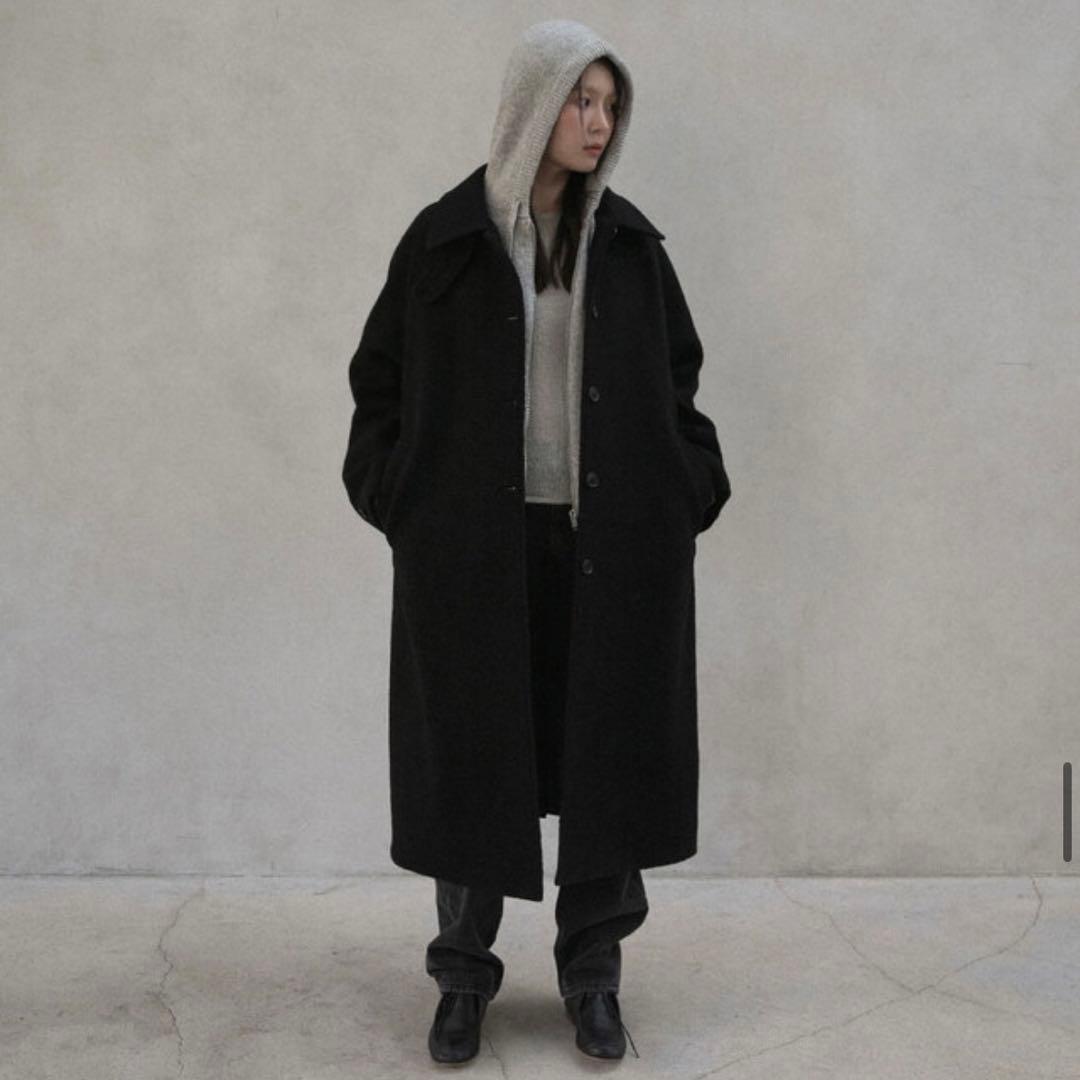 【OHOTORO】Tangled Alpaca Coat アルパカ ロングコート