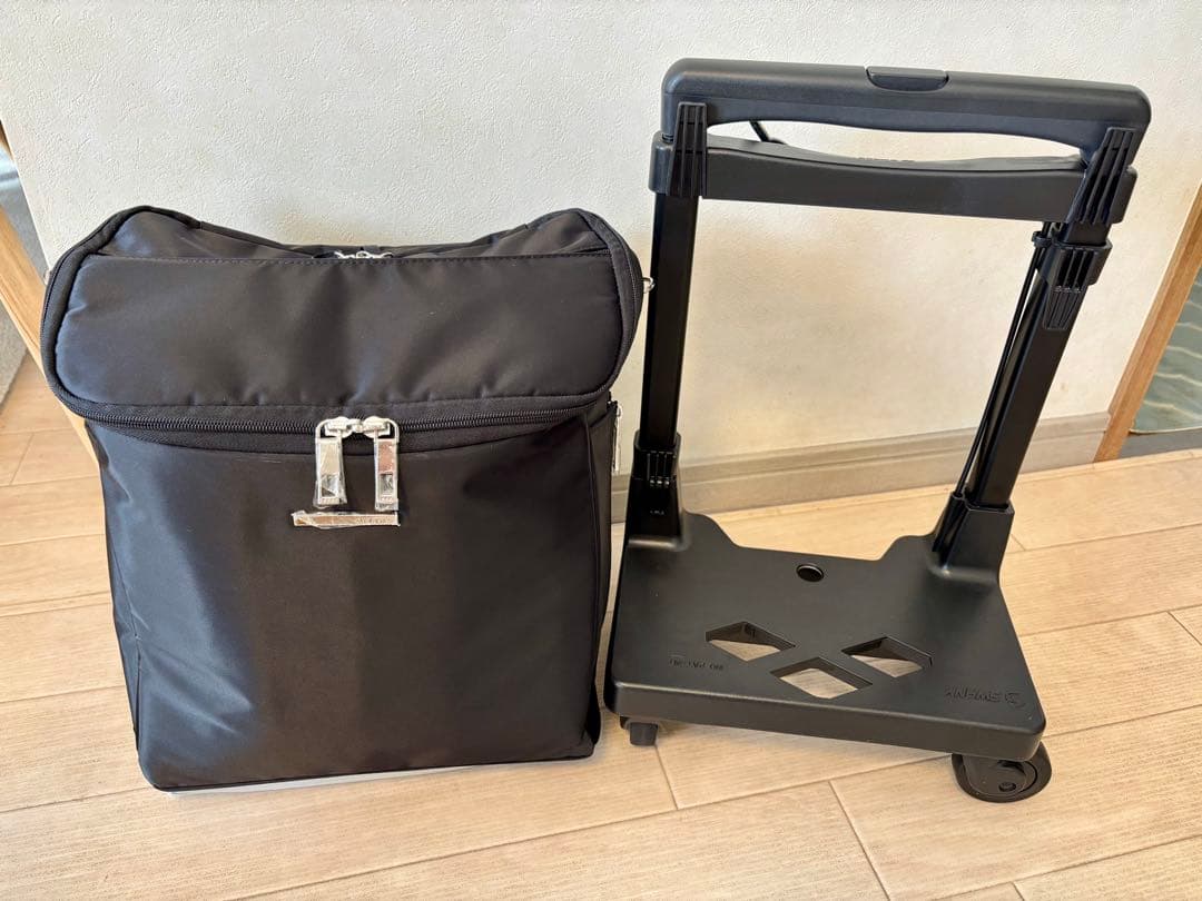 SWANY スワニー 4輪 ストッパー キャリーバッグ小型