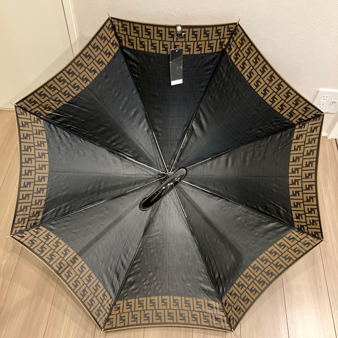 〈タグ付き未使用〉フェンディ 長傘　ズッカ柄