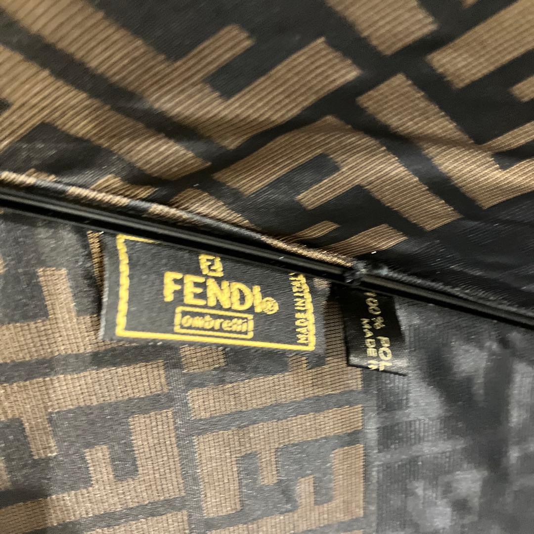 〈タグ付き未使用〉フェンディ 長傘　ズッカ柄