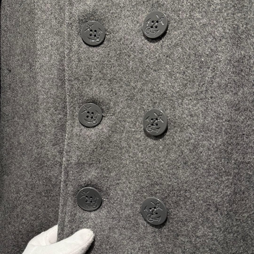 美品‼️Schott ピーコート USA製 グレー ショット キルティング 40L