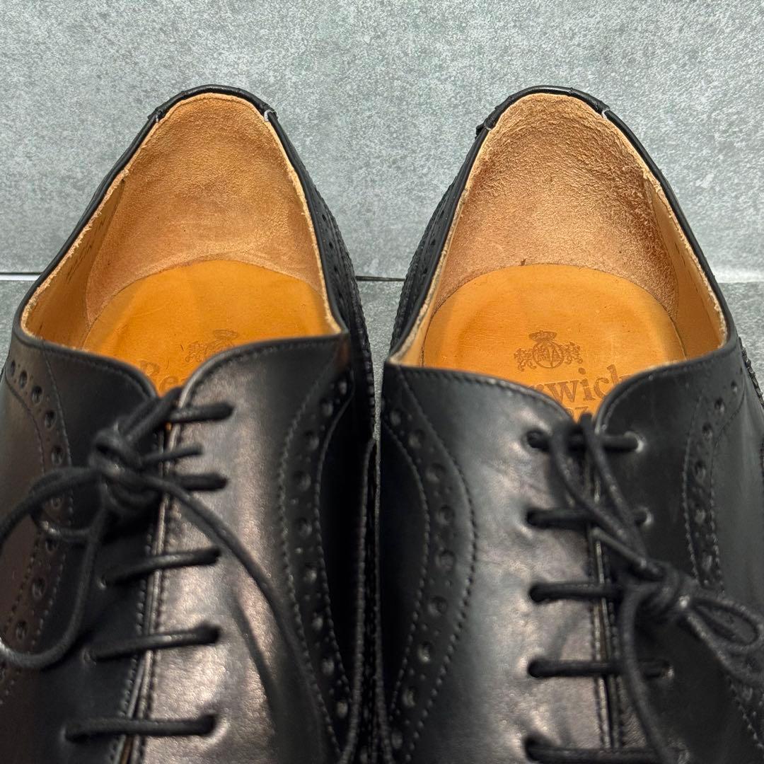 new⭐︎Berwick 2817 ウィングチップ メダリオン UK13