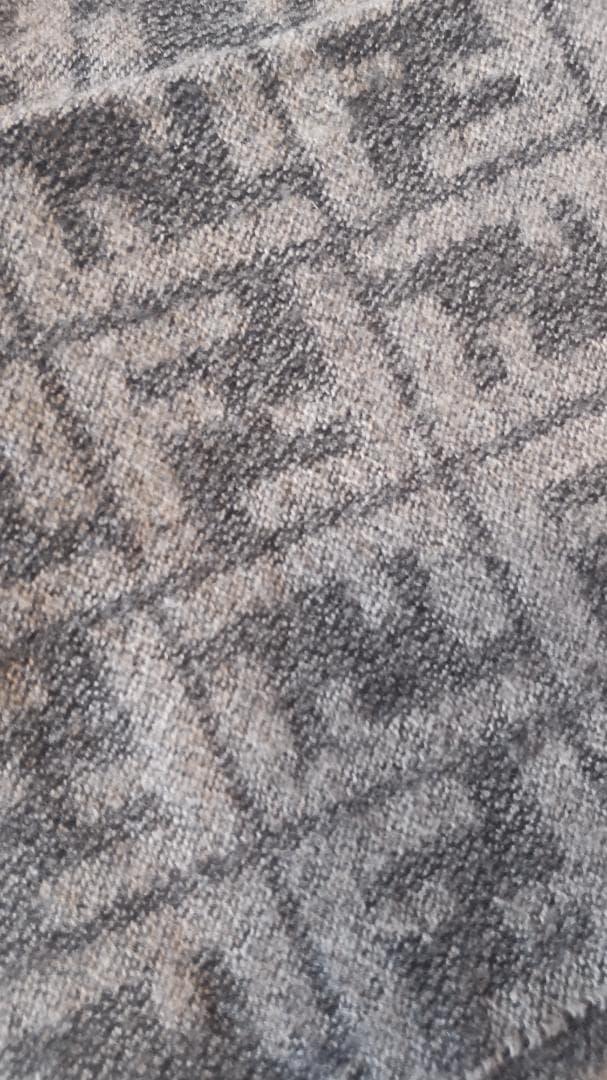 フェンディ　マフラー　ズッカ柄グレー系