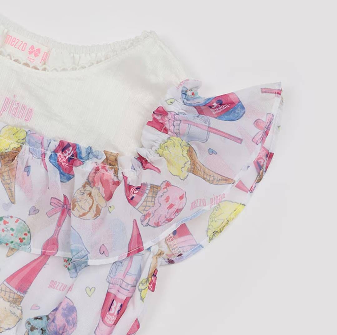 メゾピアノ 新品未使用 120cm サーティワンコラボ ワンピース 2024新作