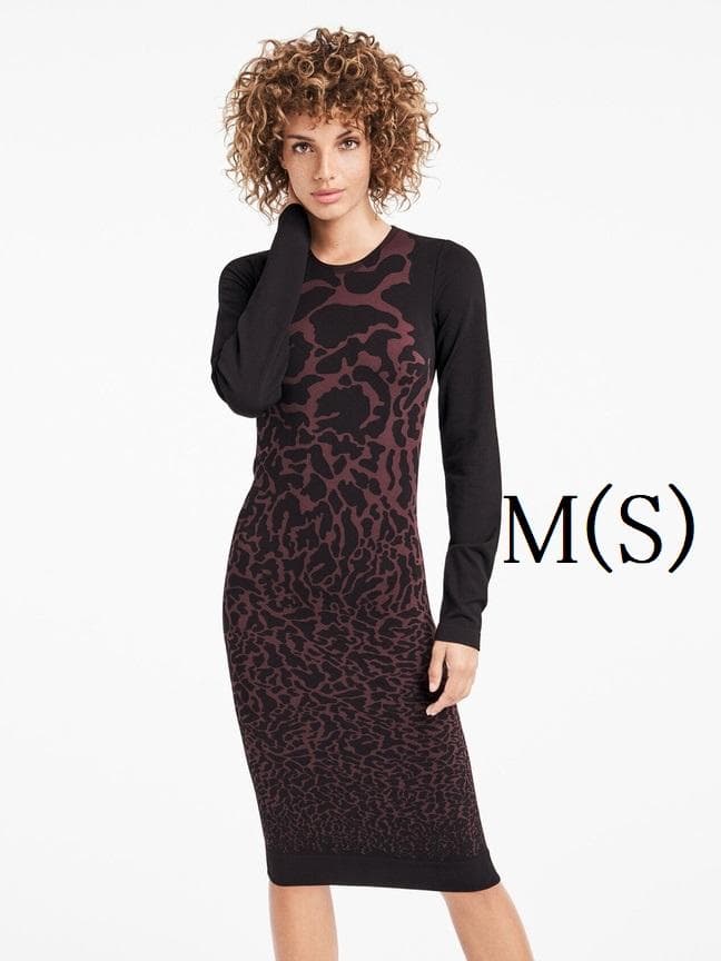 M（S)★Wolford,ウォルフォード　LEO　長袖ワンピース