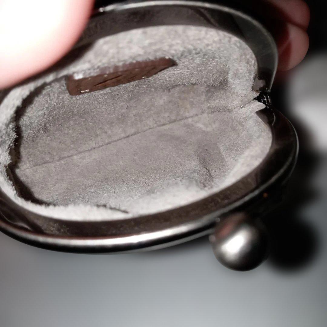 土屋鞄　トーンオイルヌメ　がま口　ミニがま口　小銭入れ　ケース　ブラウン