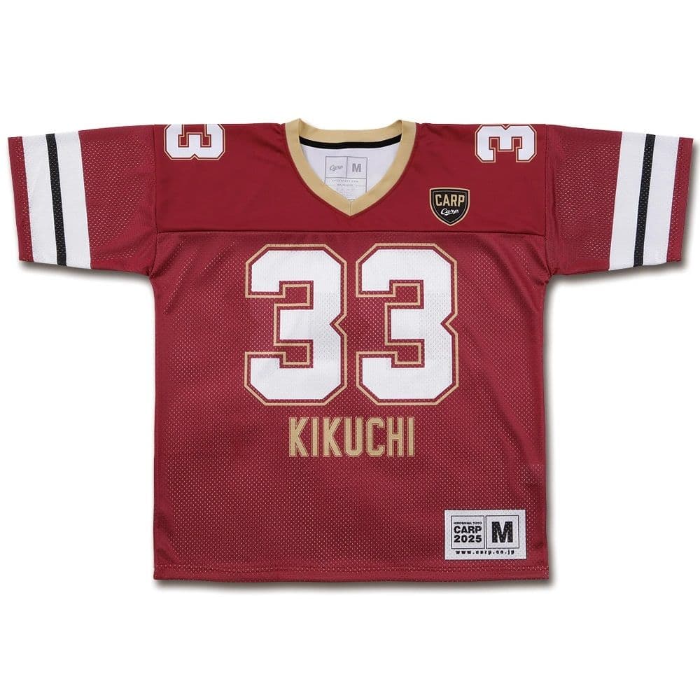 カープ菊池涼介選手アメフト風Tシャツ2025！Lサイズ！限定完売品！