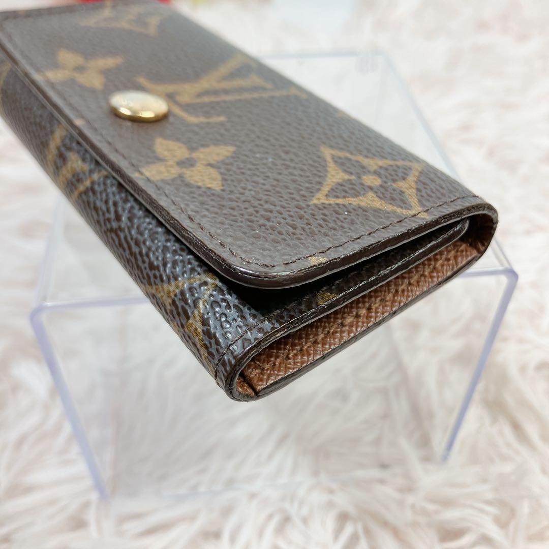 美品 ルイヴィトン ミュルティクレ4 モノグラム キーケース M69517