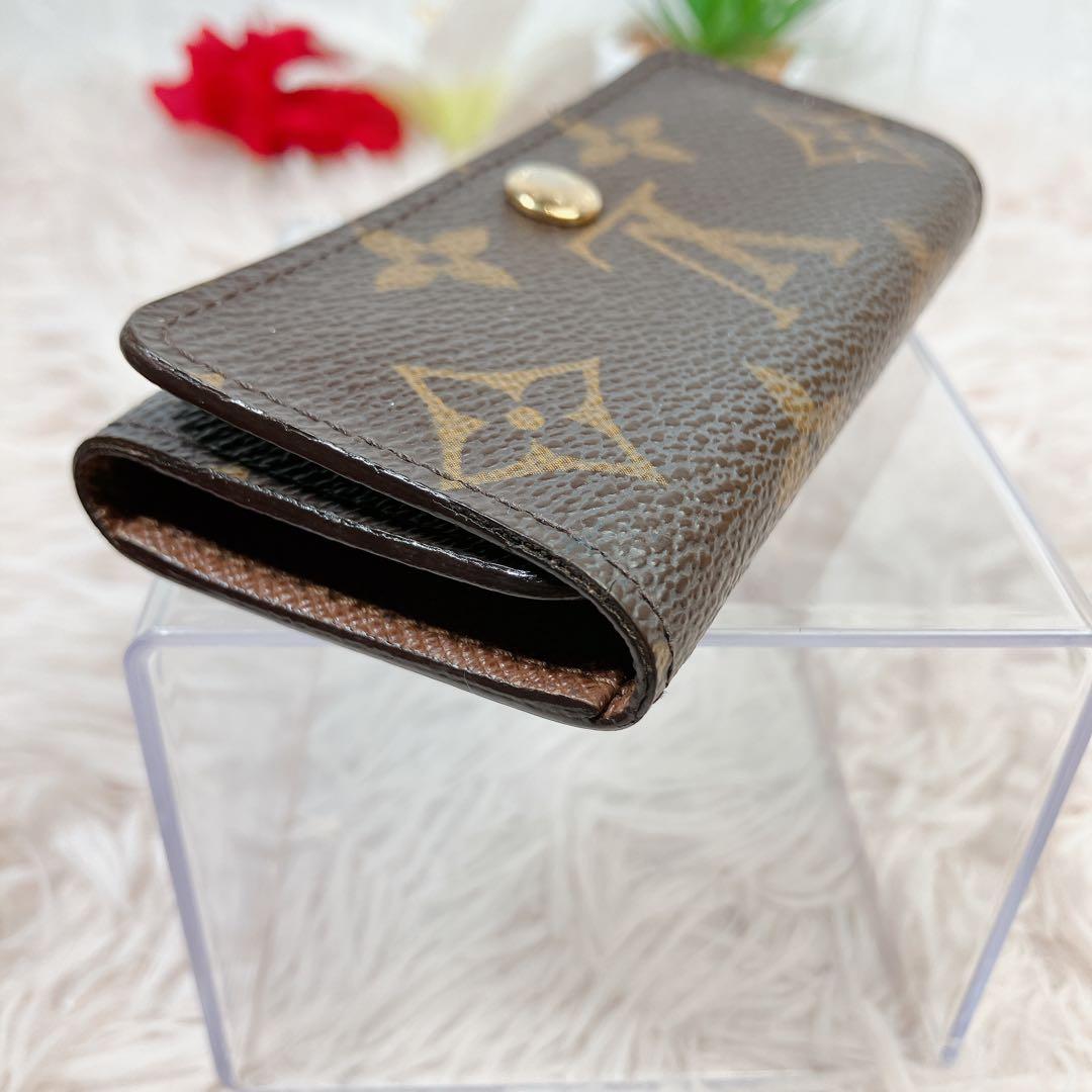 美品 ルイヴィトン ミュルティクレ4 モノグラム キーケース M69517