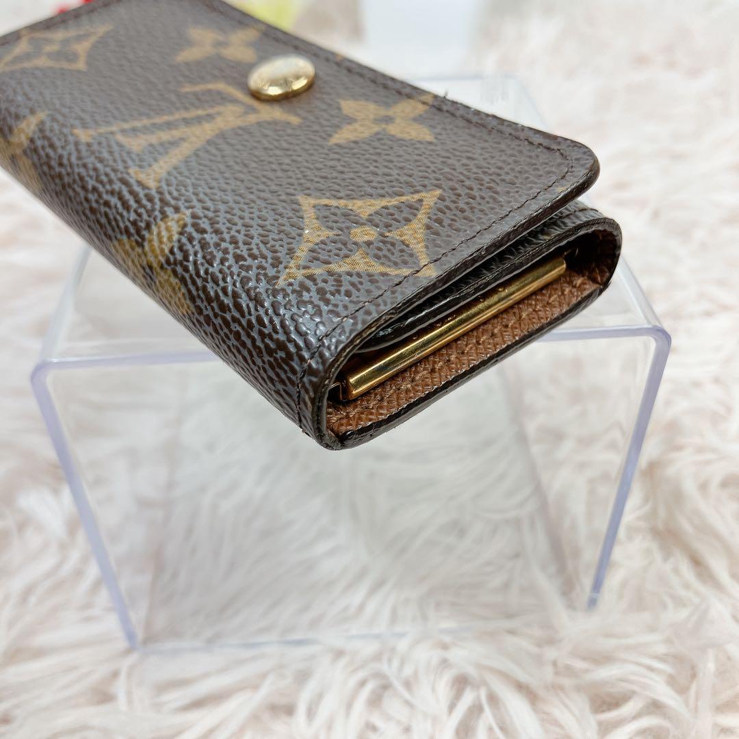 美品 ルイヴィトン ミュルティクレ4 モノグラム キーケース M69517