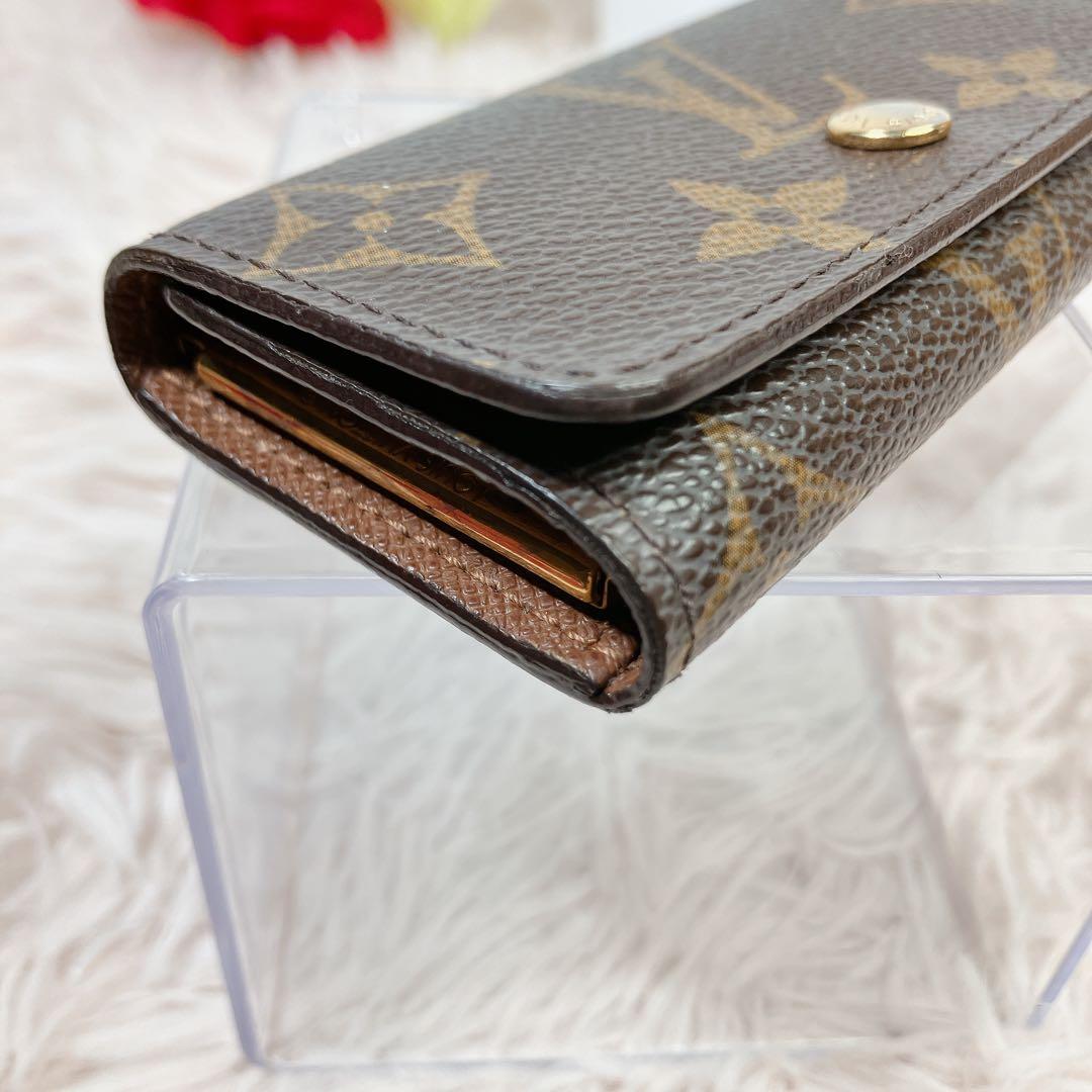 美品 ルイヴィトン ミュルティクレ4 モノグラム キーケース M69517