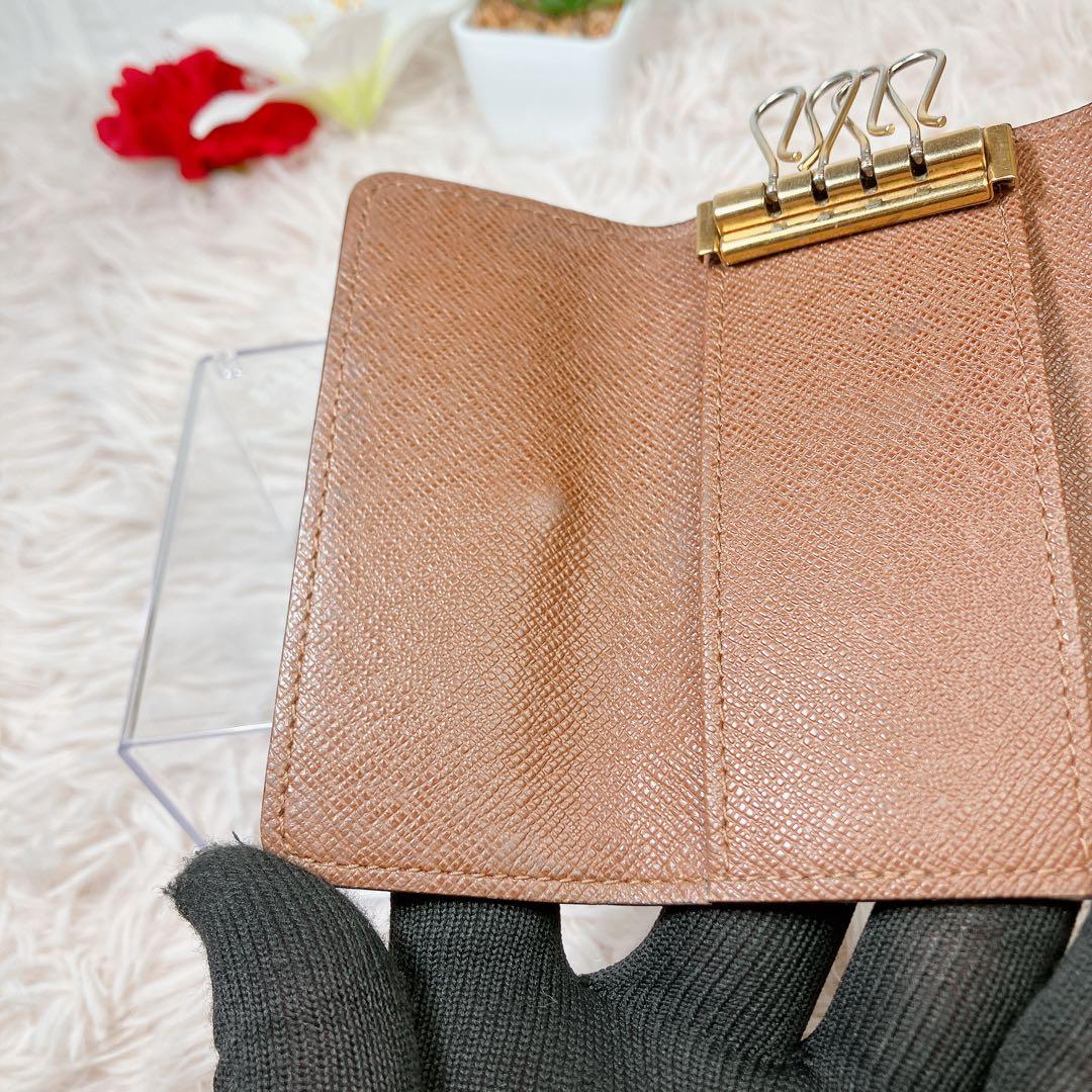 美品 ルイヴィトン ミュルティクレ4 モノグラム キーケース M69517