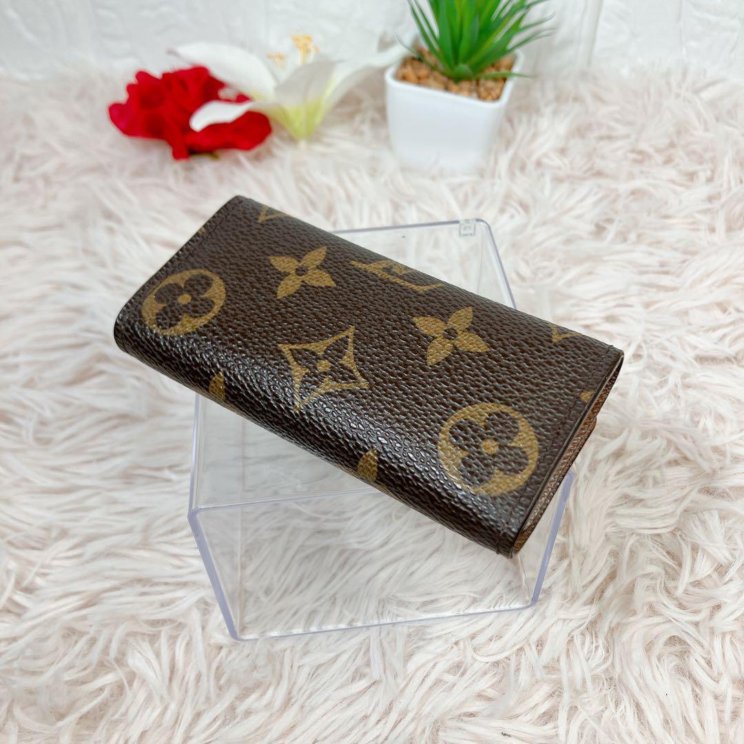 美品 ルイヴィトン ミュルティクレ4 モノグラム キーケース M69517