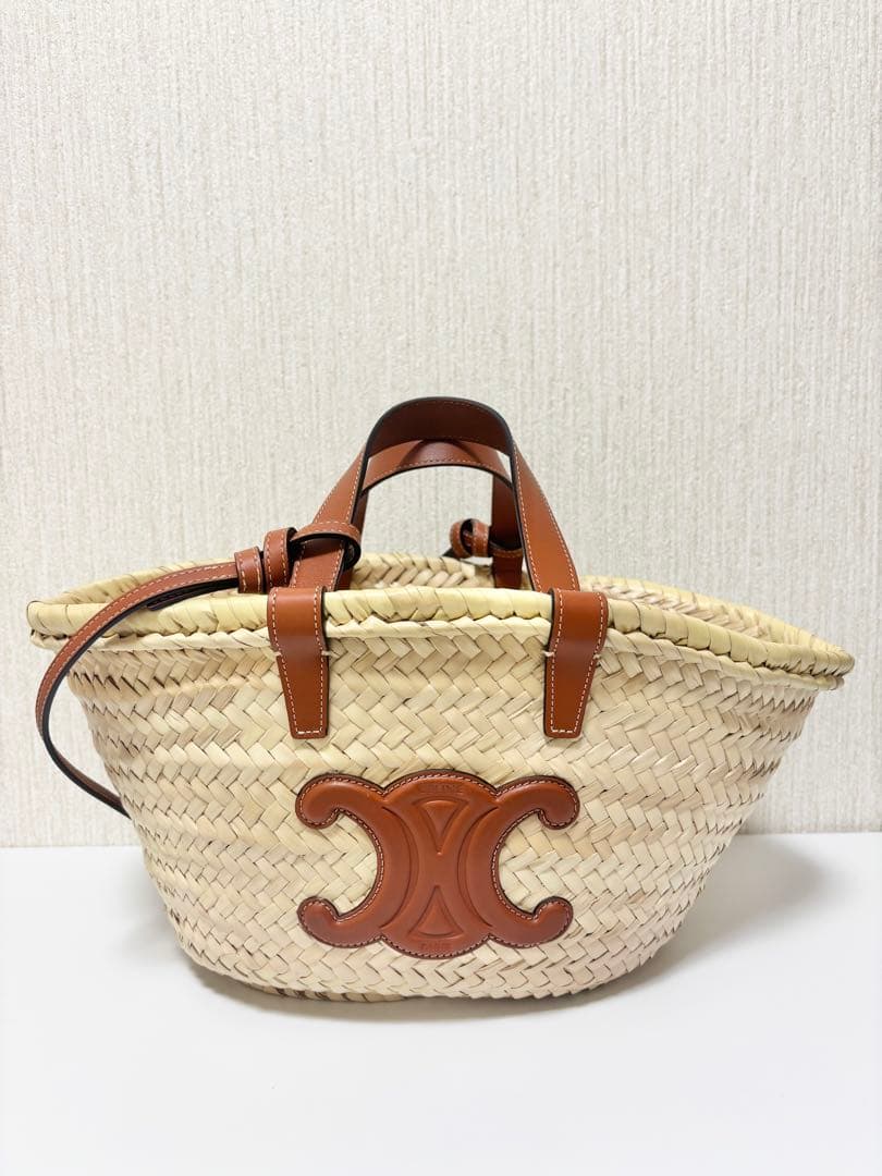 CELINE カゴバッグ トリオンフ クラシック パニエ