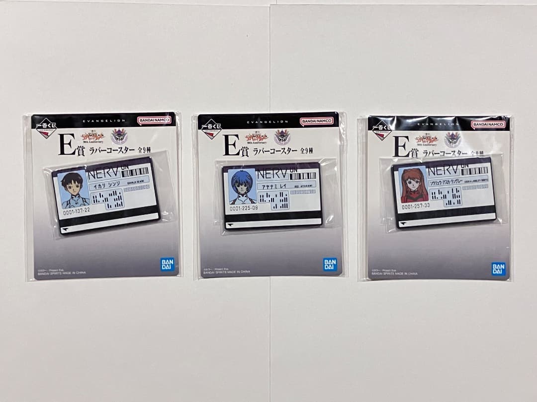 エヴァンゲリオン 30th 一番くじ A賞 B賞 D賞 フィギュア E賞