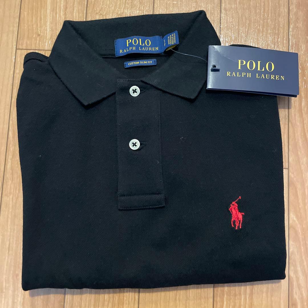 Polo Ralph Lauren ブラック ポロシャツ メンズ