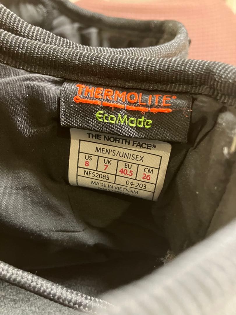 美品★ノースフェイス ヌプシトラクションライト スノーブーツ ブラック 26cm