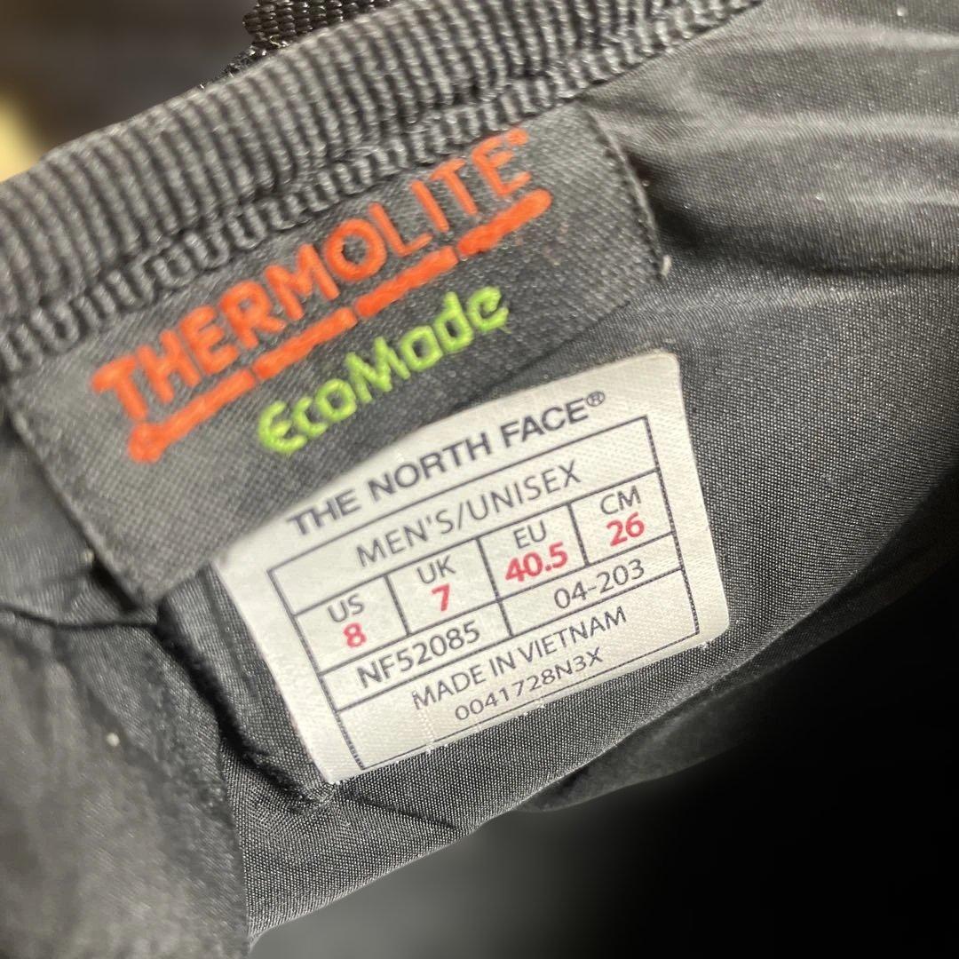 美品★ノースフェイス ヌプシトラクションライト スノーブーツ ブラック 26cm