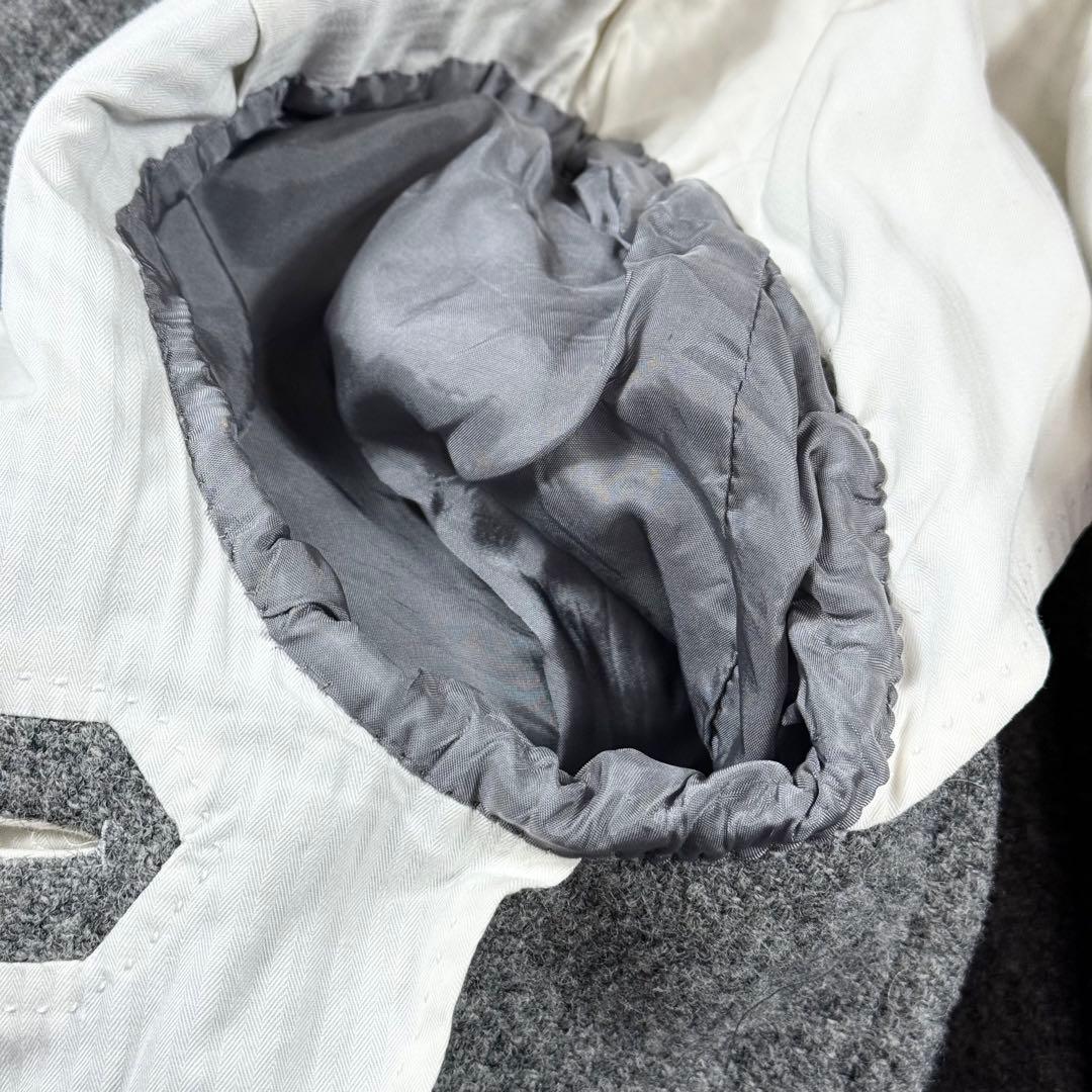 美品 HARRIS TWEED SHIPS テーラードジャケット グレー 44