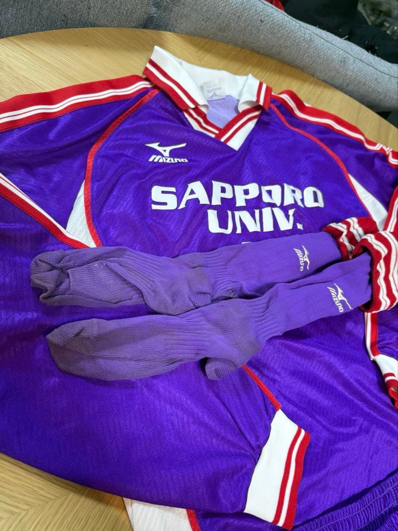 札幌大学サッカー部ユニフォームフルセット