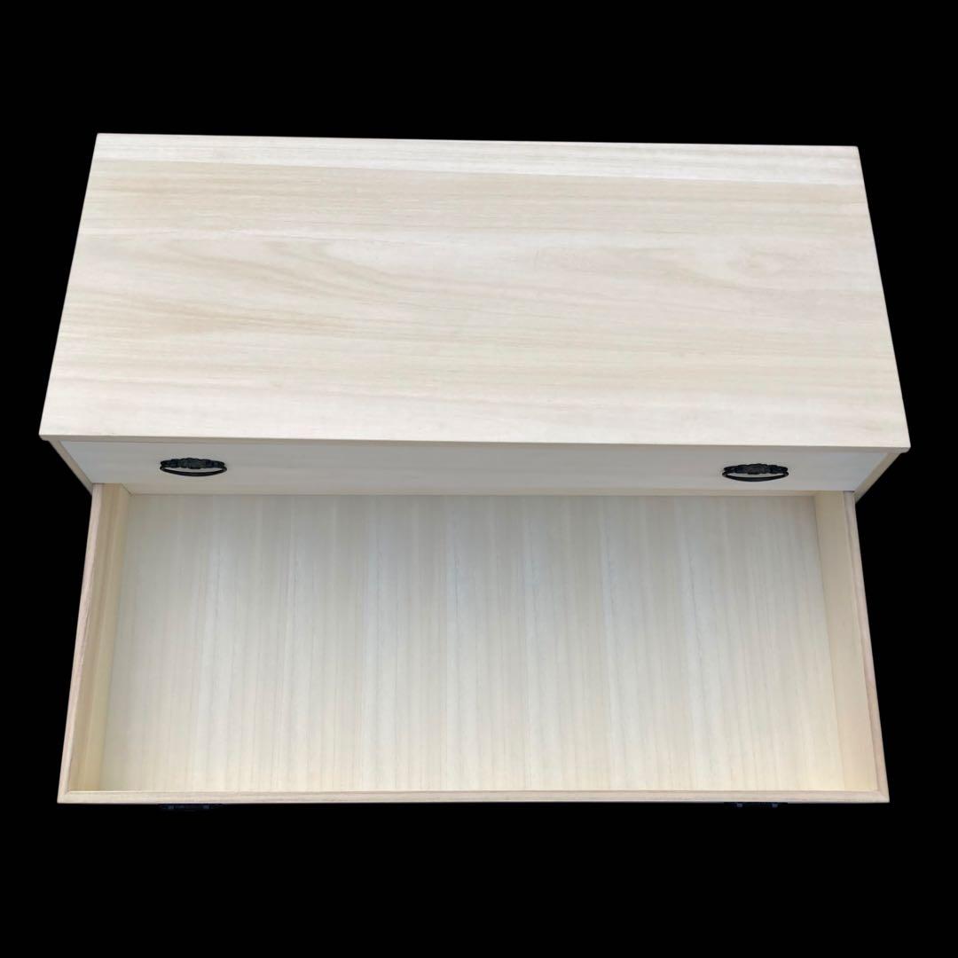 美品　桐タンス　着物用　3段　日本製