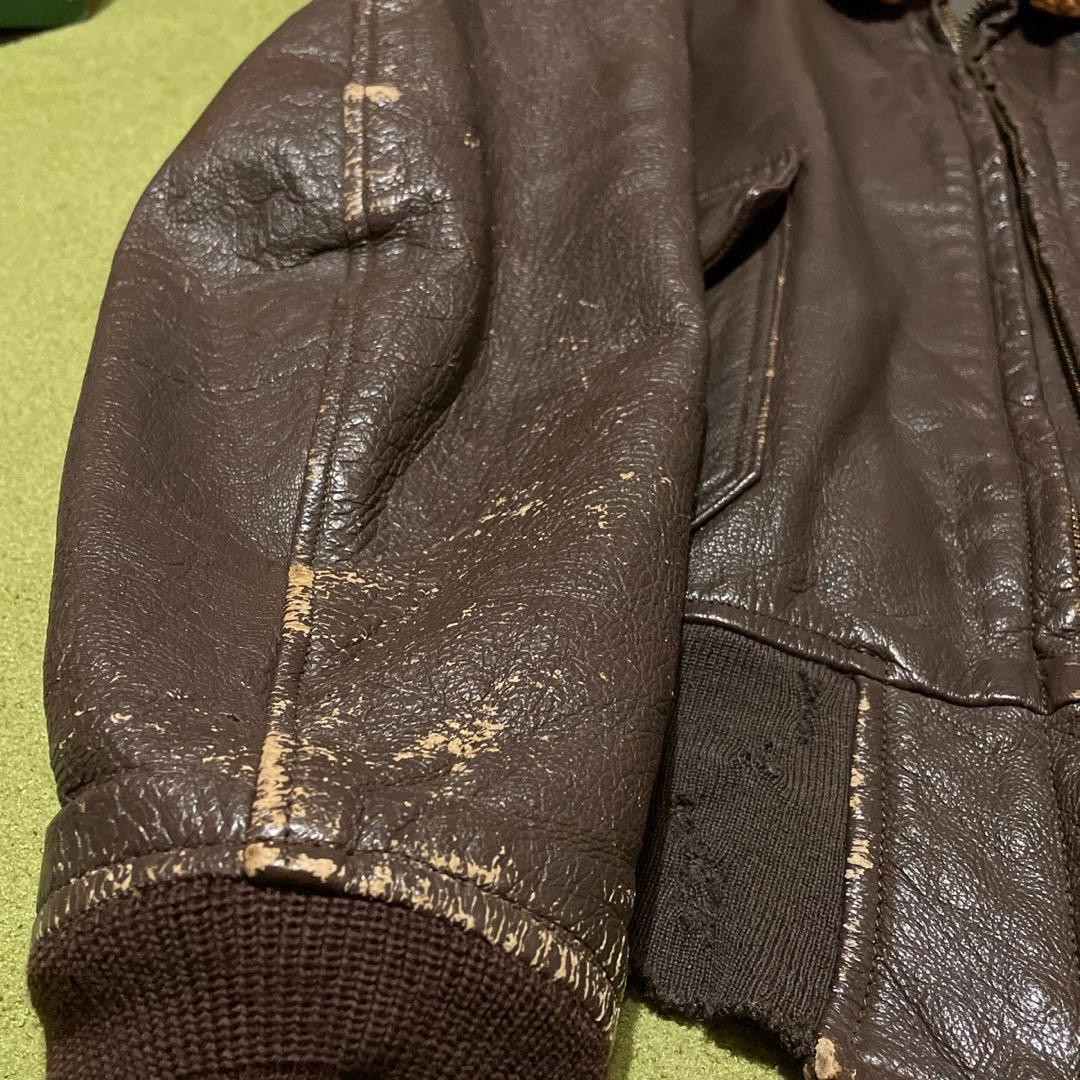 米軍実物★US.NAVY★G-1フライトジャケット★黒タグ★60sヴィンテージ