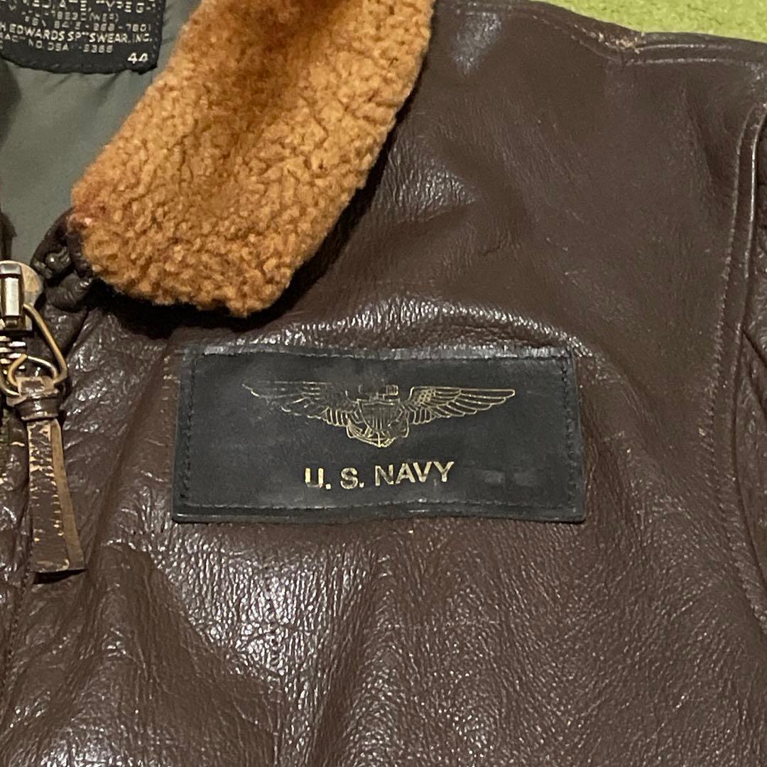 米軍実物★US.NAVY★G-1フライトジャケット★黒タグ★60sヴィンテージ