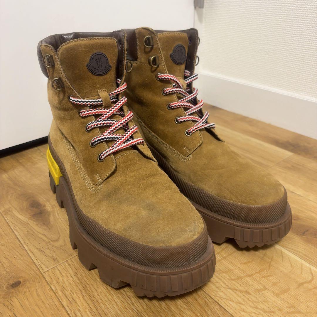 ★美品★MONCLER レースアップブーツ size43 28cm