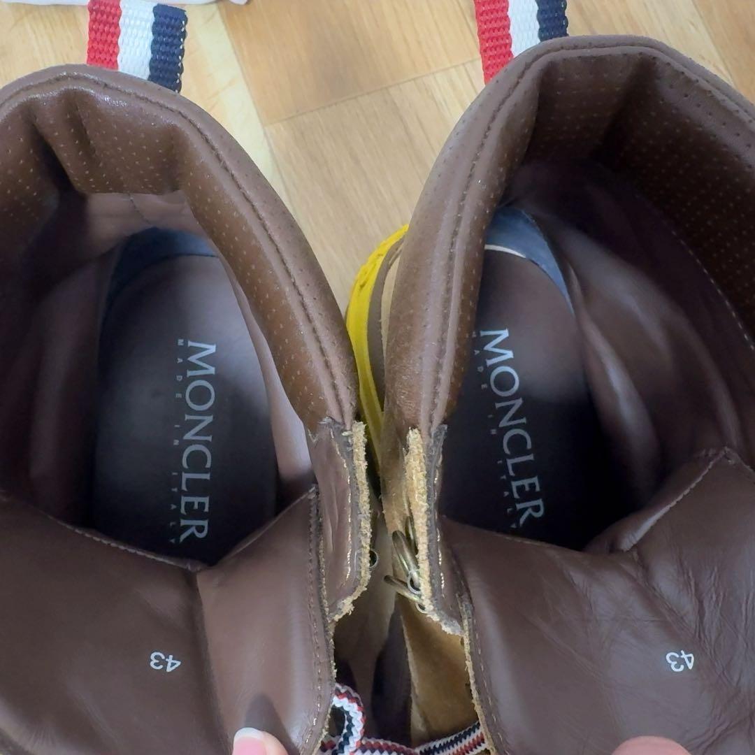 ★美品★MONCLER レースアップブーツ size43 28cm