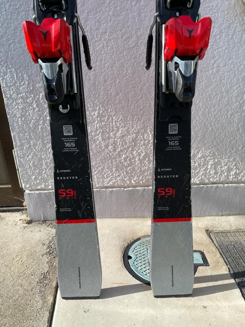 【中古スキー板】アトミック Atomic S9iPro 165cm＋X12VAR