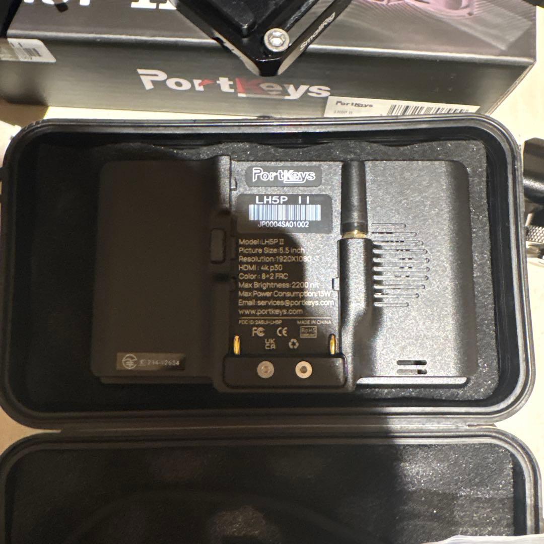【美品】PortKeys LH5P II 2200nit モニター +おまけ多数