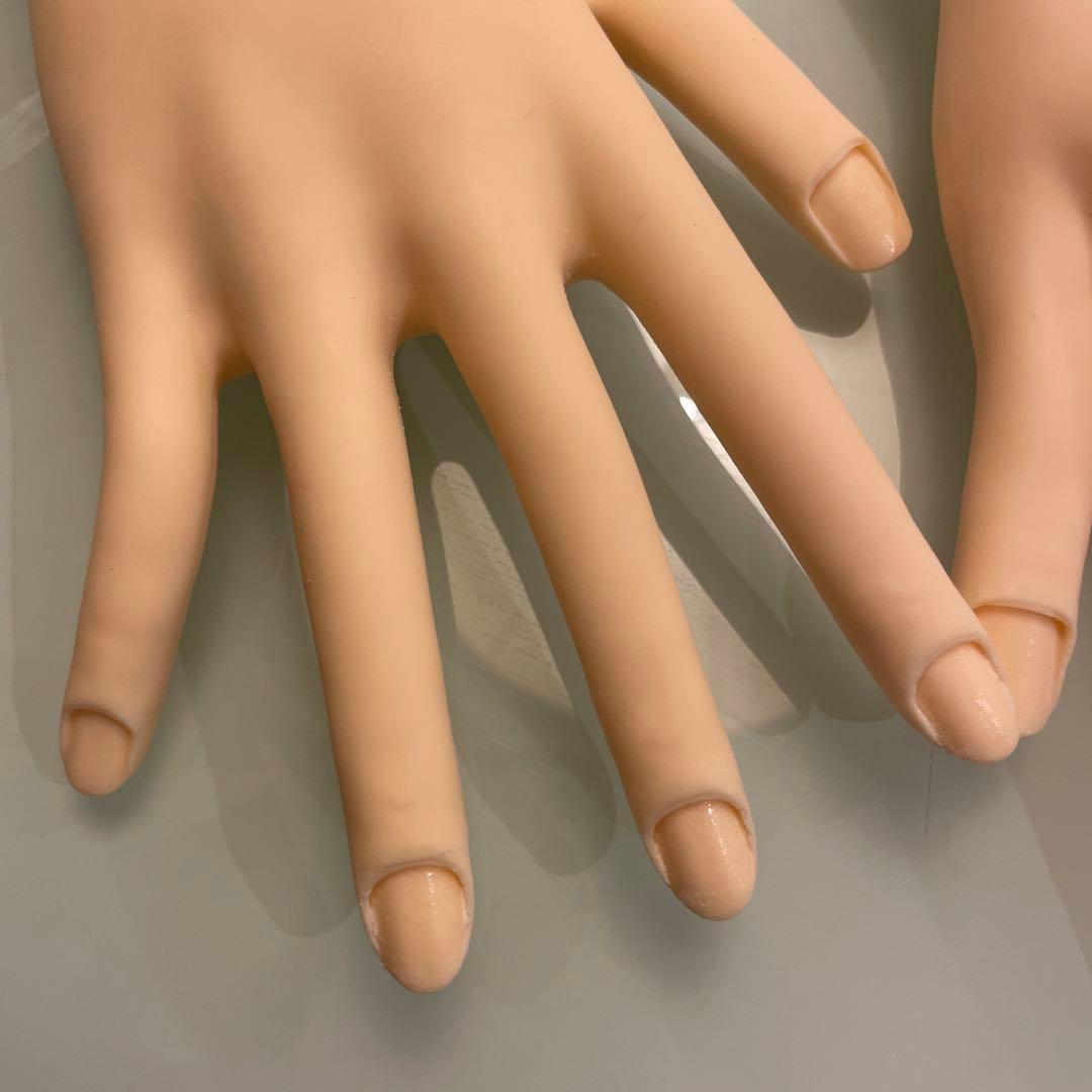 ネイル　認定ハンド(シールチップ少しつけます)