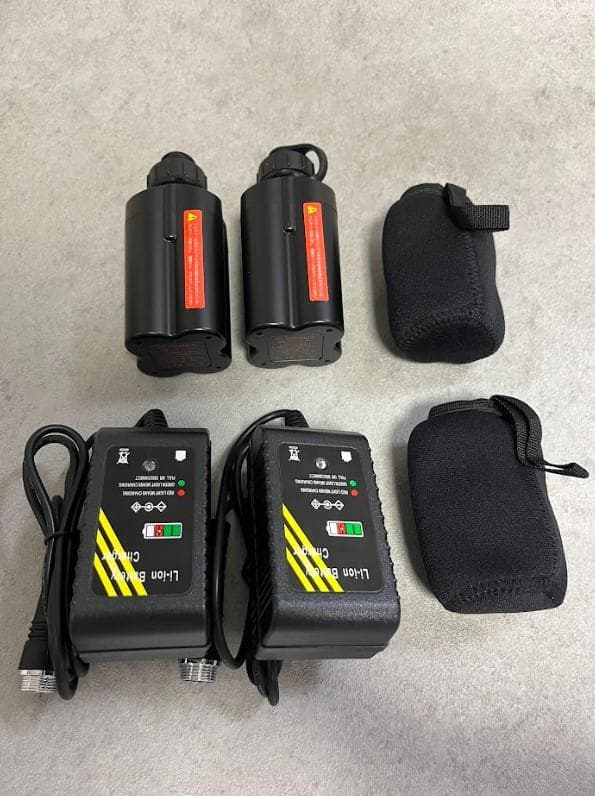 電動リール用リチウムバッテリー 3500mAh ダイワ＆シマノ対応 2個セット