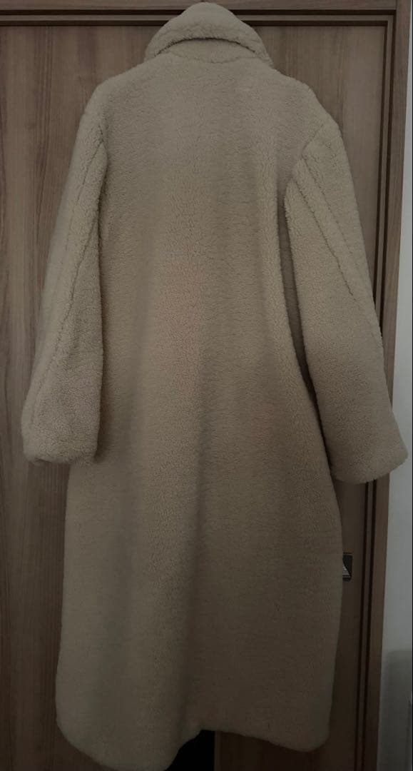 ZARA テディベアコート　ホワイト