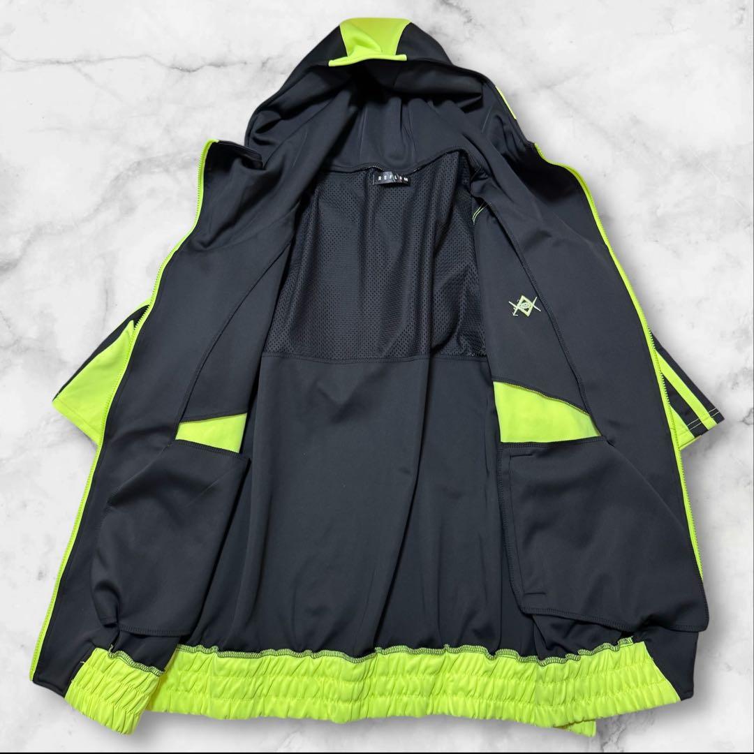 入手困難早い者勝ち！！ レフレム REFLEM ライン切替ジャージ セットアップ